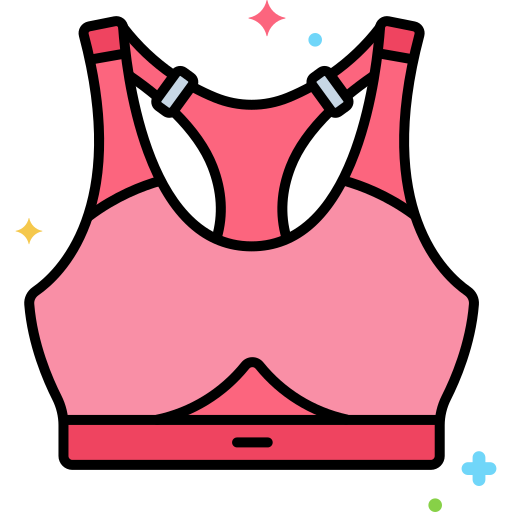 Women Sports Bra Icon PNG & SVG Design For T-Shirts
