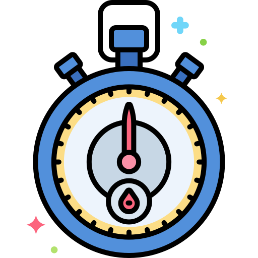 cronógrafo icono gratis