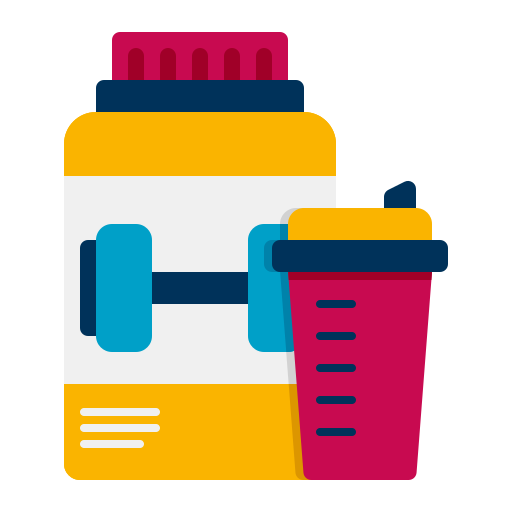 batido de proteinas icono gratis