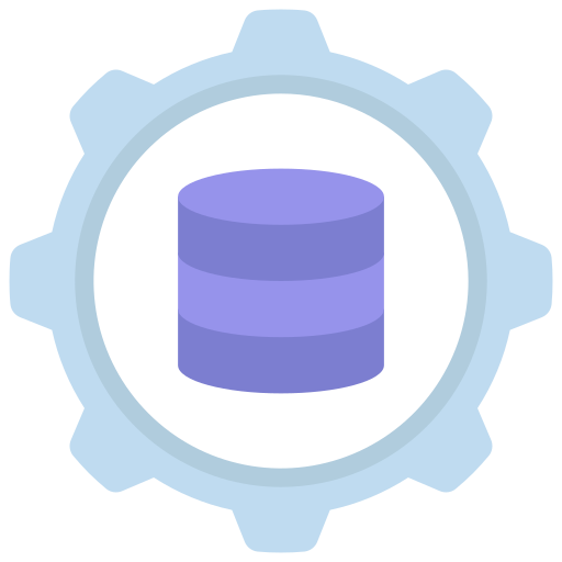 gestión de base de datos icono gratis