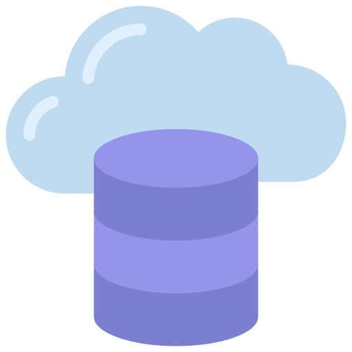 almacenamiento en la nube icono gratis