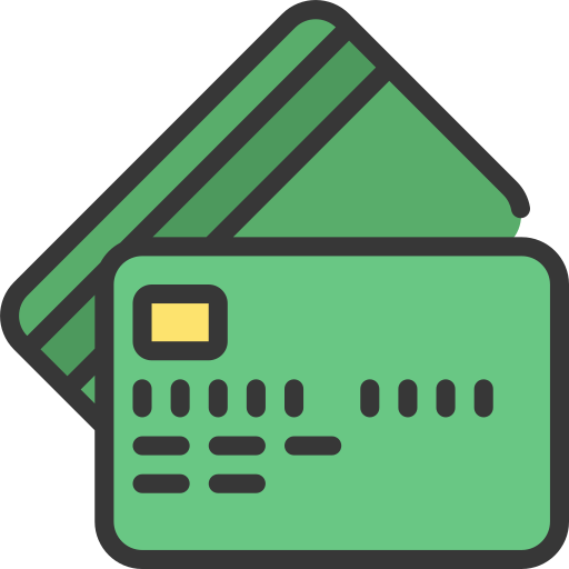 tarjetas de crédito icono gratis