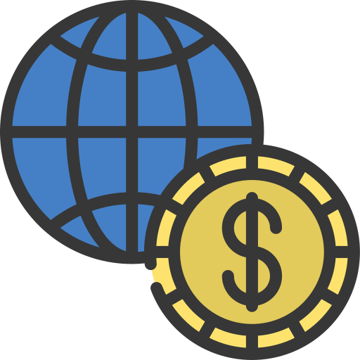 economia global icono gratis