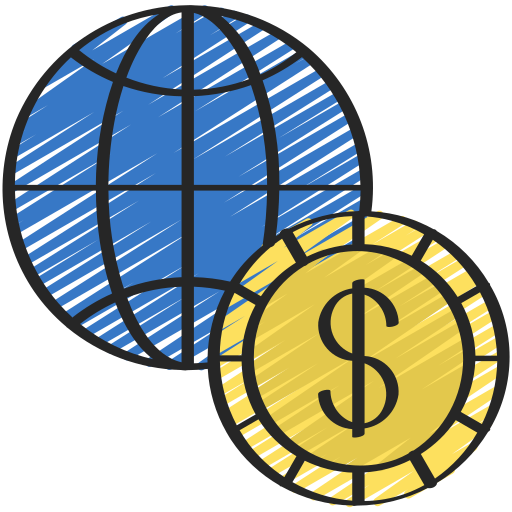 economia global icono gratis