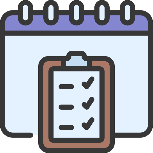 calendario anual icono gratis