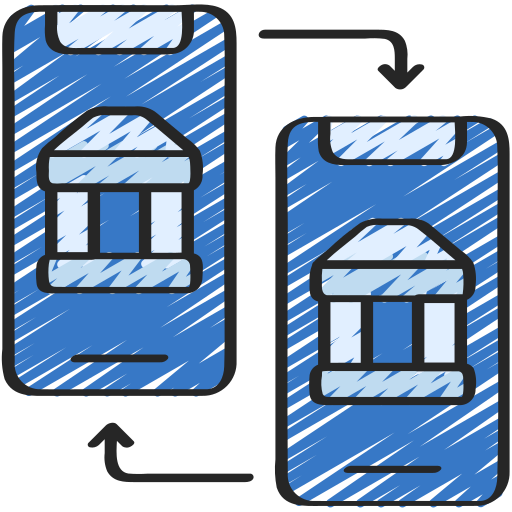 Мобильный банкинг бесплатно иконка