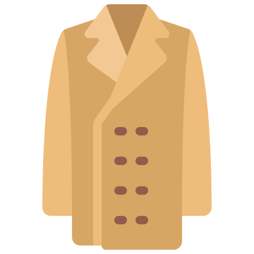 Long coat - free icon