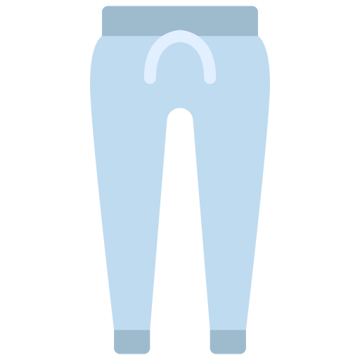 Jogger pants Juicy Fish Flat icon