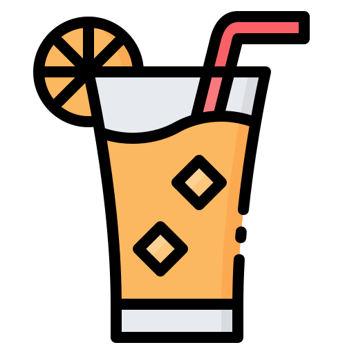 Cocktail Generic Outline Color icon