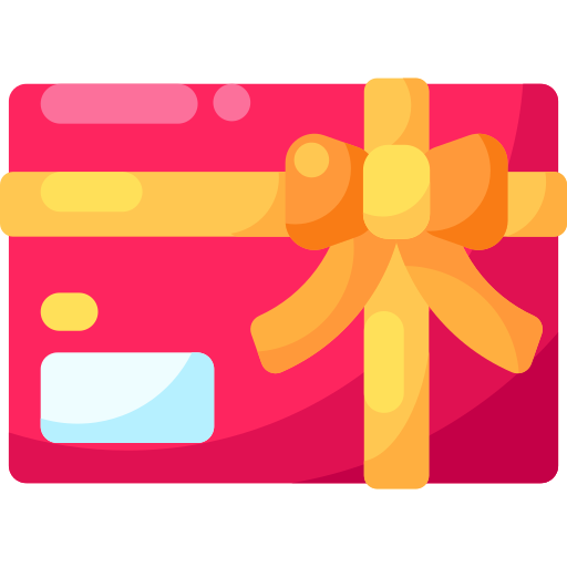 Gift card flat icon.shopping gift card.earn points, redeem present box  concept vector illustration. 22973168 PNG