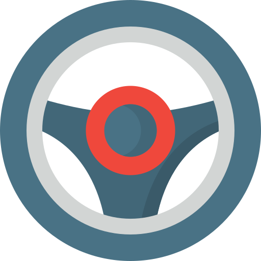 Steering wheel Special Flat icon