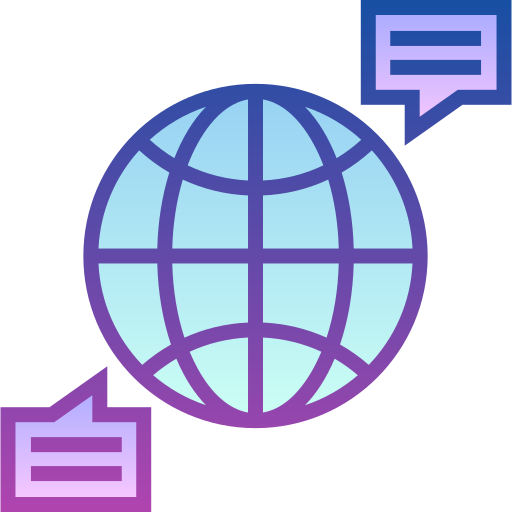 comunicacion global icono gratis