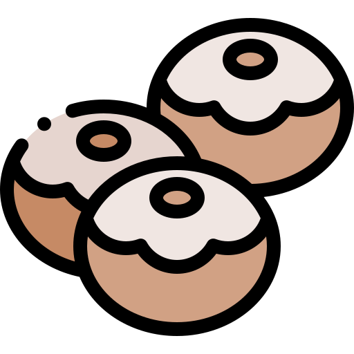 sufganiyah icono gratis