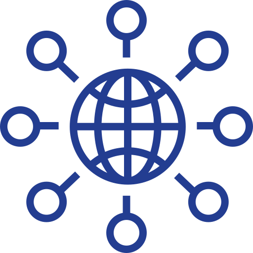conexão global grátis ícone
