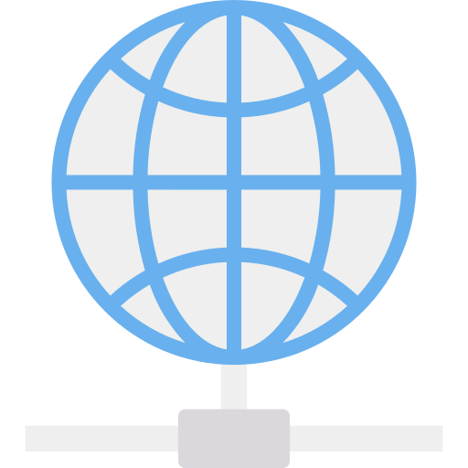 conexión global icono gratis