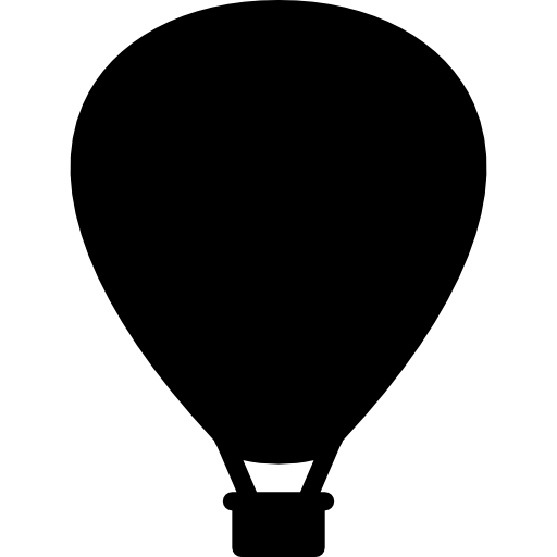 Hot air balloon  free icon
