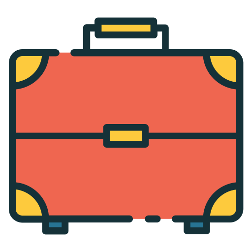 Suitcase free icon Suitcase free icon