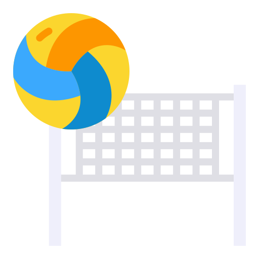 Volleyball Good Ware Flat icon
