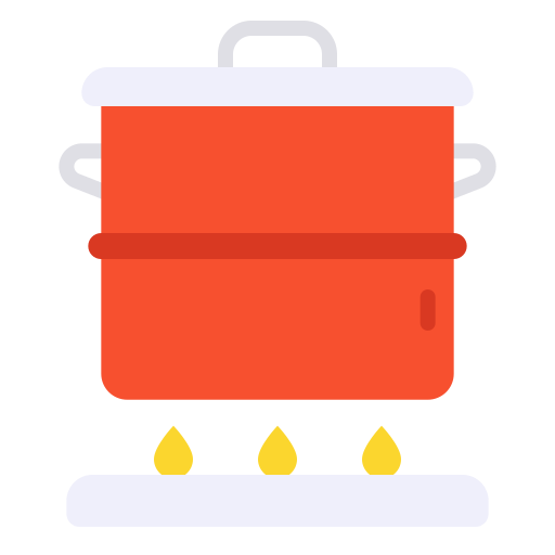 Cooking pot Good Ware Flat icon