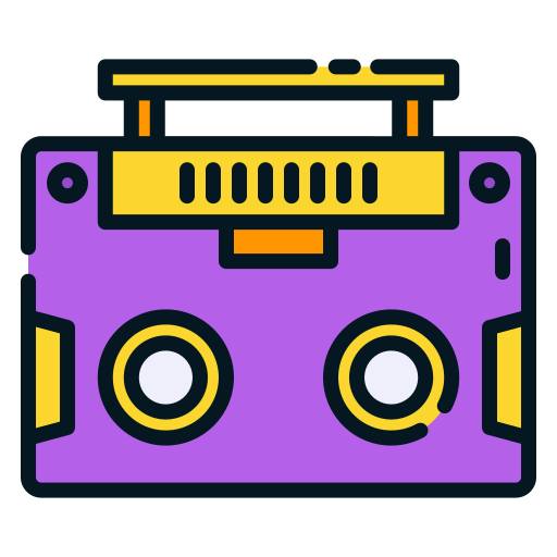 Boombox - Free music icons
