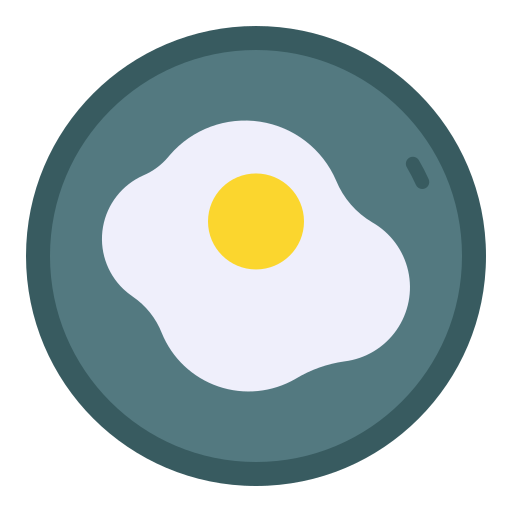 Fried egg - Free food icons