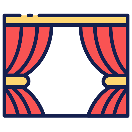 Curtain Good Ware Lineal Color icon