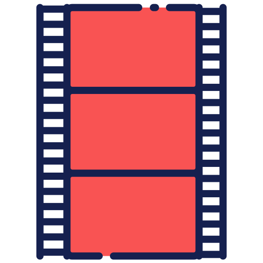 Film strip Good Ware Lineal Color icon