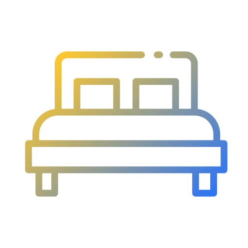 cama matrimonial icono gratis