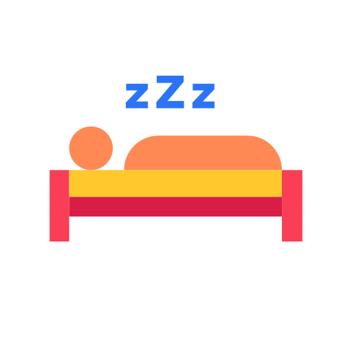 Sleeping free icon