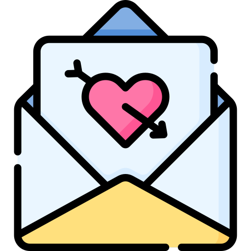 carta de amor grátis ícone carta de amor grátis ícone