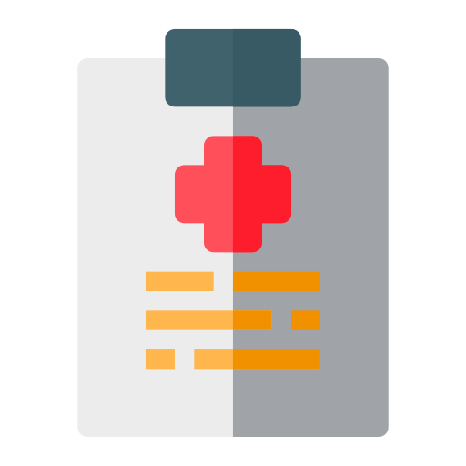 historial médico icono gratis