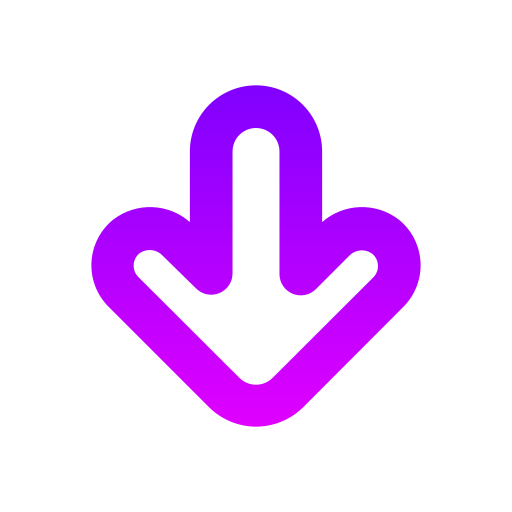 pfeil nach unten kostenlos Icon