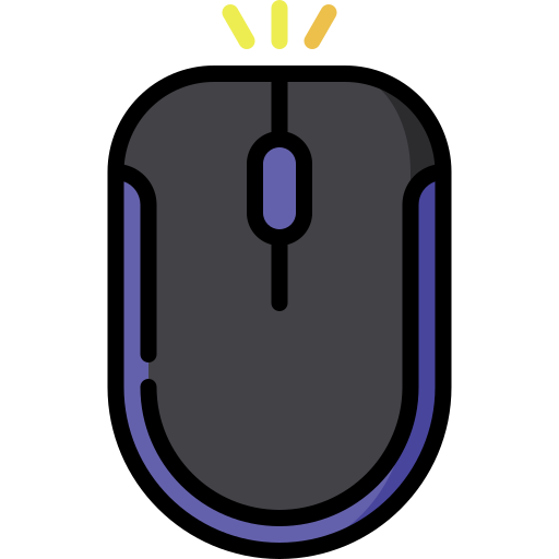 Wireless mouse Special Lineal color icon