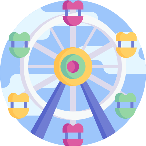 колесо обозрения бесплатно иконка