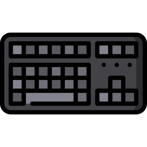 teclado inalambrico icono gratis