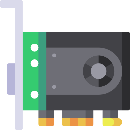 tarjeta de video icono gratis