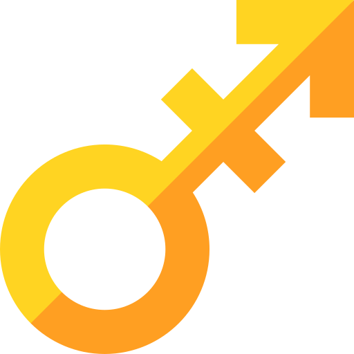 Androgyne Basic Straight Flat icon