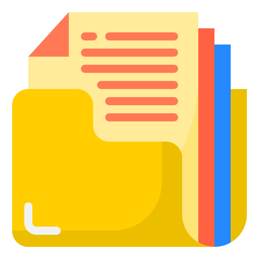 carpeta de archivos icono gratis