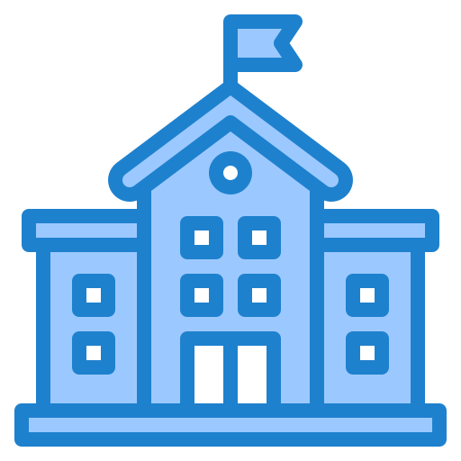 School srip Blue icon