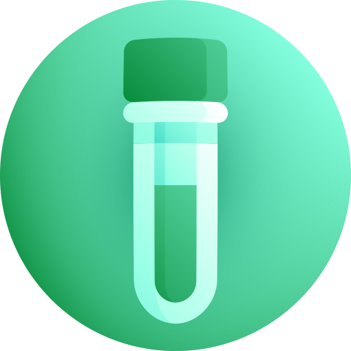 Test tube Gradient Galaxy Gradient icon