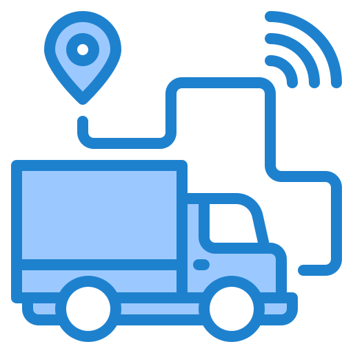 camión icono gratis