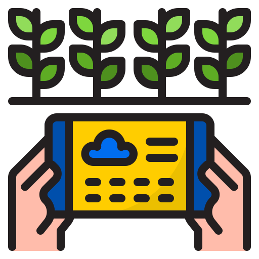 agriculture intelligente Icône gratuit