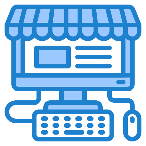Shopping online free icon Shopping online free icon