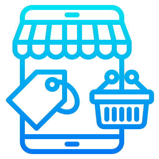 Shopping online free icon Shopping online free icon