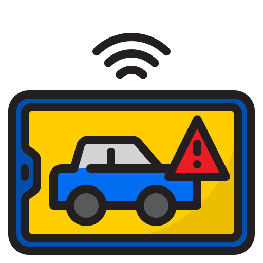 Smart car free icon