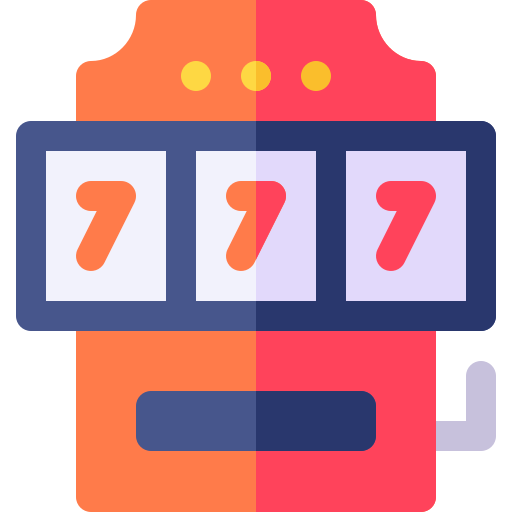 Slot machine Basic Rounded Flat icon