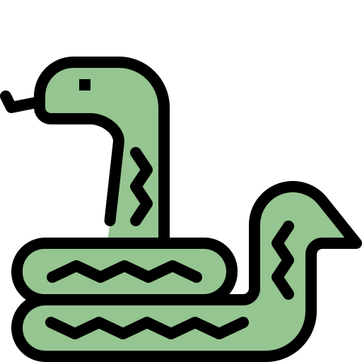 serpiente icono gratis