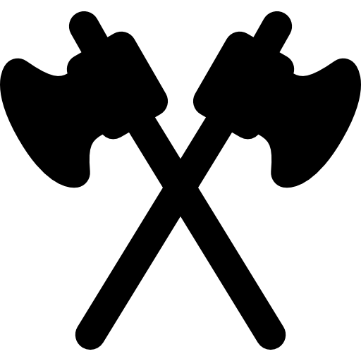 Axes Basic Black Solid icon