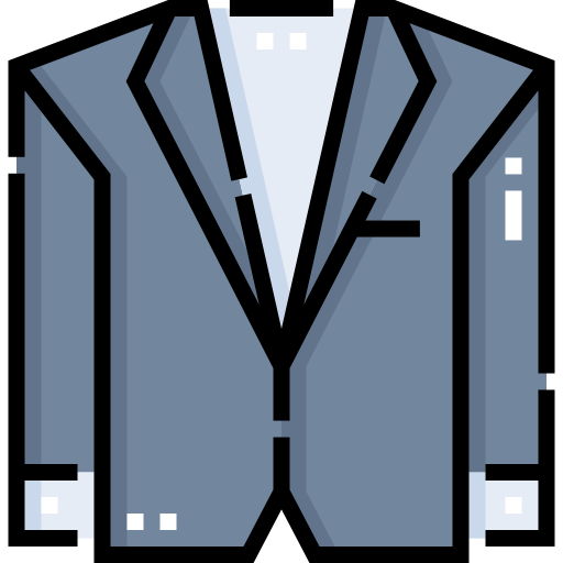 Suit Detailed Straight Lineal color icon