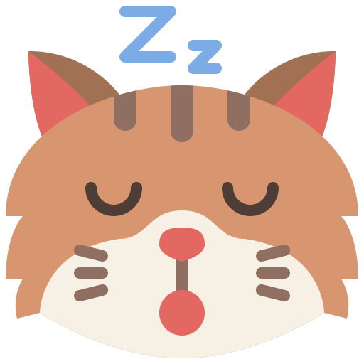 dormido icono gratis